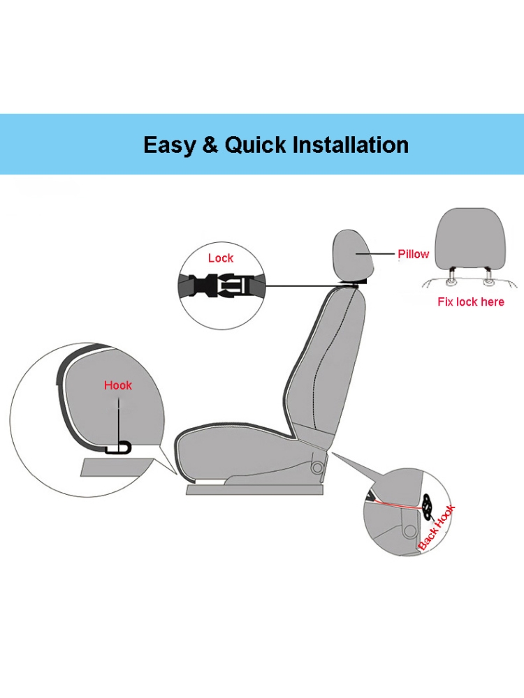 Car  Seat Cushion (Cooling + Massage)