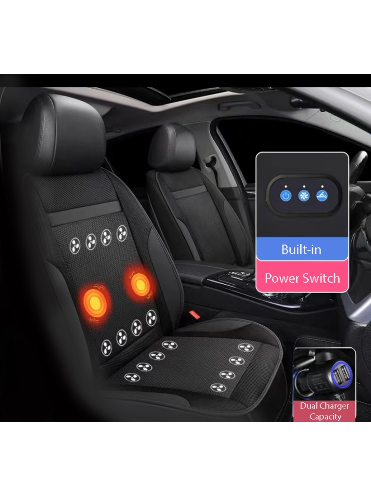 Car  Seat Cushion (Cooling + Massage)